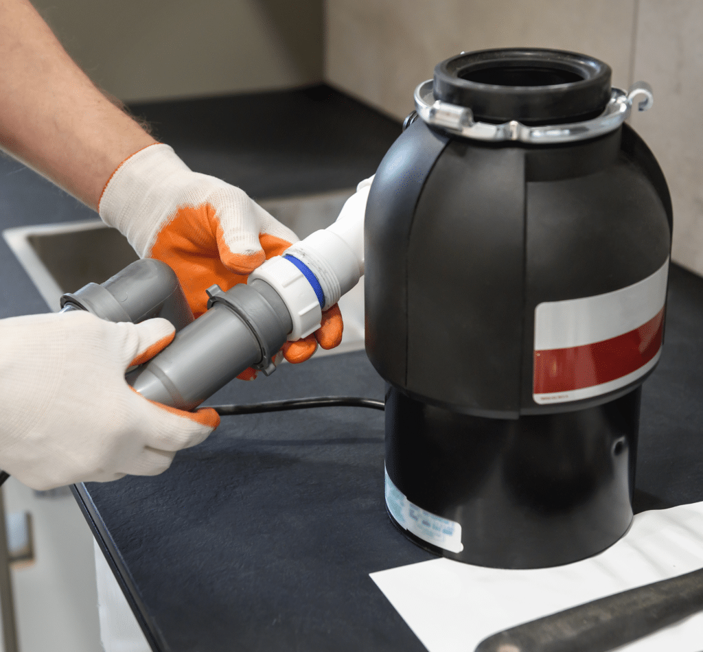 Garbage disposal installation and replacement services